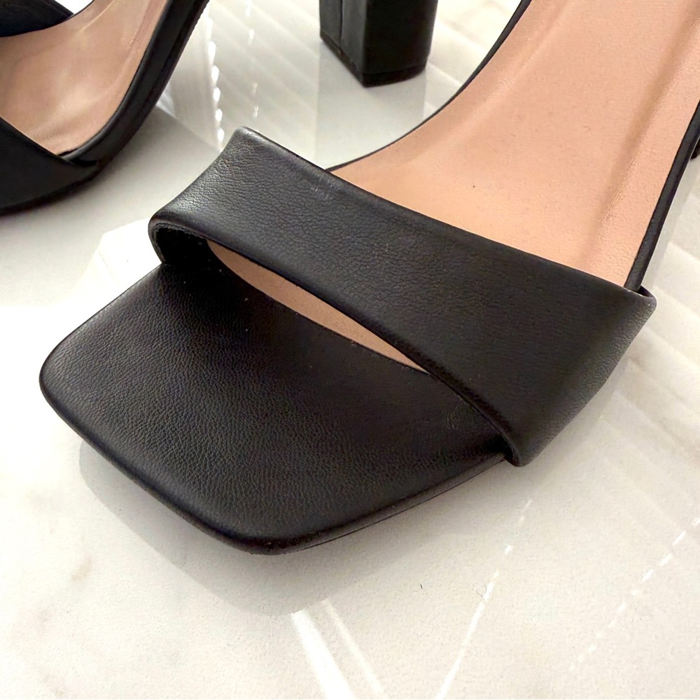 A New Day Black Women's Ankle Strap Heel - Picture 5 of 10